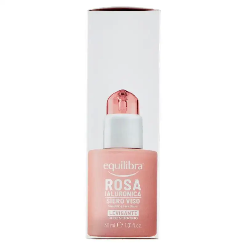 Equilibra Ser pentru Fata Rosa Hyaluronic Smoothing Regenerating 30 ml Bax 6 buc.